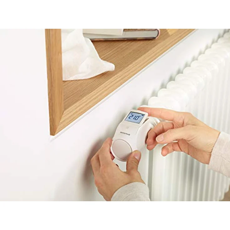 Honeywell Home evohome Heizkörperregler zur Heizungssteuerung per App und WLAN, Paket 4x HR92RT, THR0924HRT – Bild 5