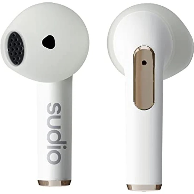 Sudio N2 Bluetooth Earbuds Baltas, kabellose Ohrhörer mit Wasserfestigkeit IPX4 – Bild 2