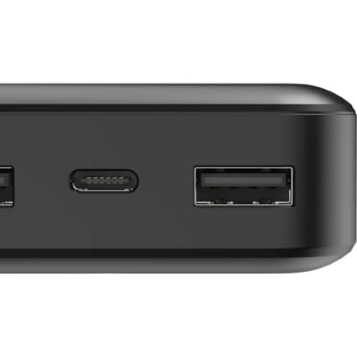 Hama Powerbank Pocket 10 10000mAh (externer Akku mit 2x USB A, LED Anzeige, Akku Pack Handy Zubehör, tragbares Ladegerät klein) anthrazit – Bild 5