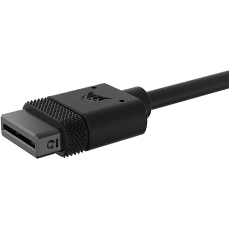 Corsair iCUE LINK Kabel - 600mm Gerade - Schwarz – Bild 5