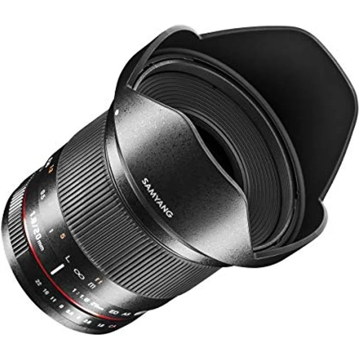 SAMYANG 1113502101 20mm F1.8 ED AS UMC Objektiv für Anschluss Canon M schwarz – Bild 5