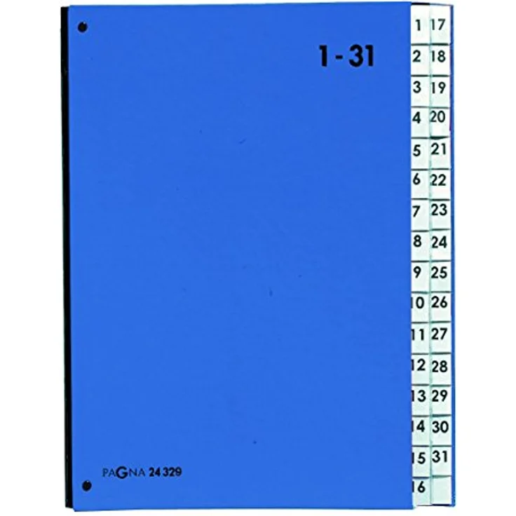 Pagna 24329-02 Color Pultordner 1-31, 32 Fächer A4 – Bild 1