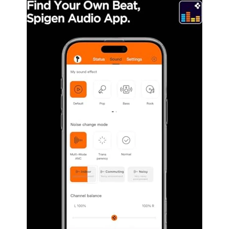 Spigen SA2402 ANC PRO TWS Kopfhörer, In-Ear mit aktiver Geräuschunterdrückung, 30 Stunden Akkulaufzeit, Bluetooth 5.2, Weiß – Bild 3
