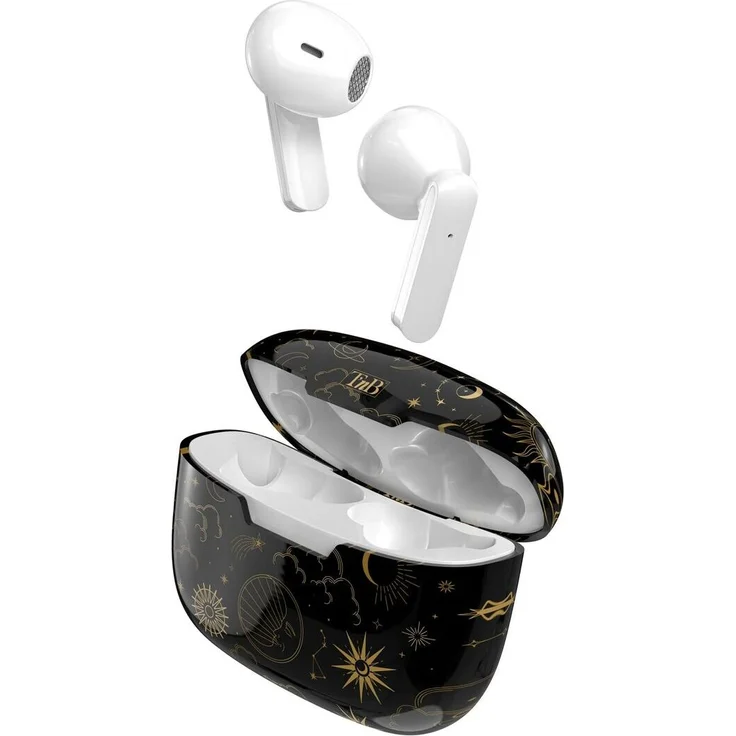 T'NB Astro-Modell, Bluetooth 5.0 TWS Wireless Semi In-Ear Headset mit integriertem Mikrofon, 10 Stunden Akkulaufzeit, Touch-Steuerung