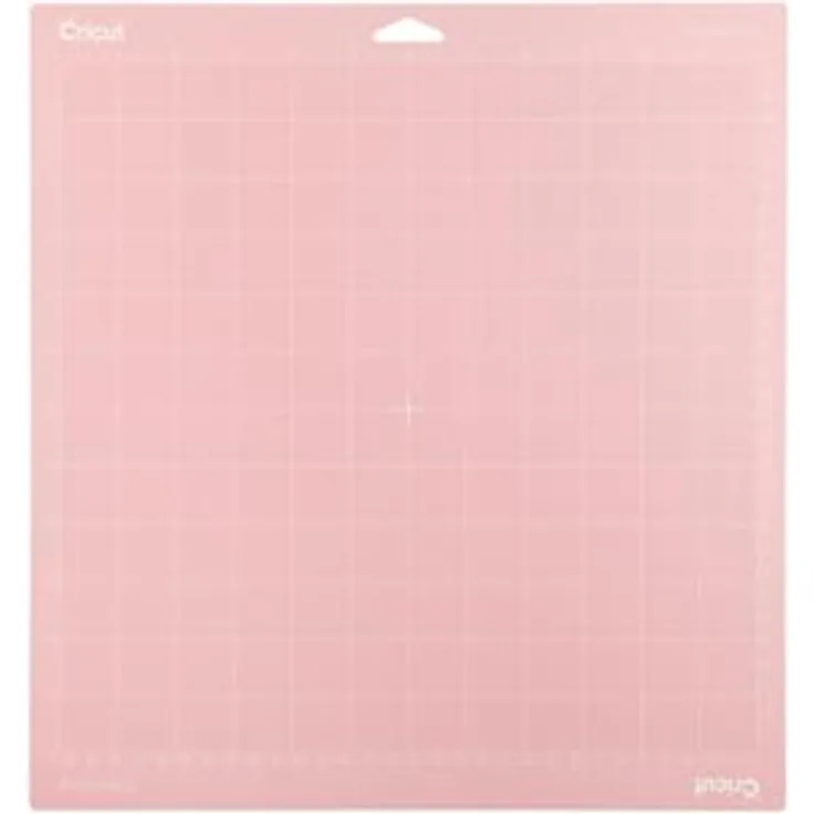 Cricut FabricGrip™ Schneidematte Pink, für präzises Schneiden von Stoffen mit Rotary Blade und Bonded Fabric Blade