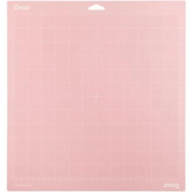 Cricut FabricGrip™ Schneidematte Pink, für präzises Schneiden von Stoffen mit Rotary Blade und Bonded Fabric Blade – Bild 1