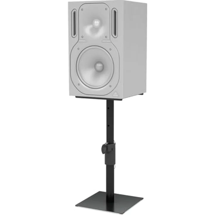Behringer SM2001, Universeller PA-Ständer für Studio-Nahfeldmonitore, höhenverstellbar von 30 cm bis 51 cm, robuste Stahlkonstruktion, max. Tragkraft 15 kg – Bild 5