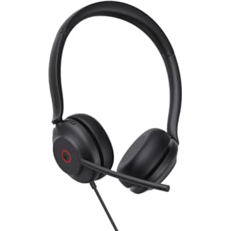 Yealink UH35 Dual Teams USB-C/A Headset, Kabelgebundenes On-Ear Headset in Schwarz mit dualem Mikrofon und Microsoft Teams Zertifizierung – Bild 2