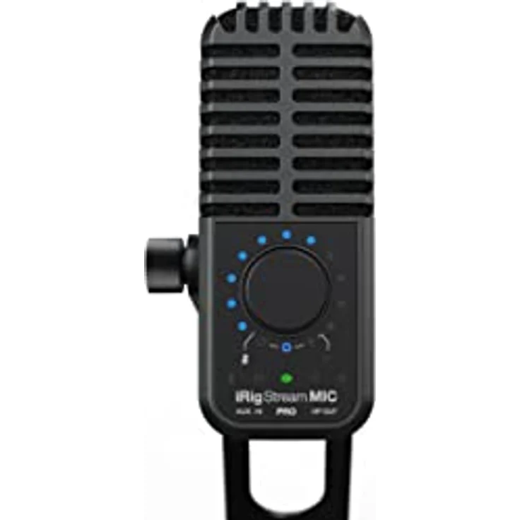 IK Multimedia iRig Stream Mic Pro, Kondensator Mikrofon mit integriertem Audio Interface für iPhone, iPad, Android, USB-Computer, Mac, Windows PC, ideal für Podcast, Recording, Gesang Aufnahme, Gaming – Bild 2