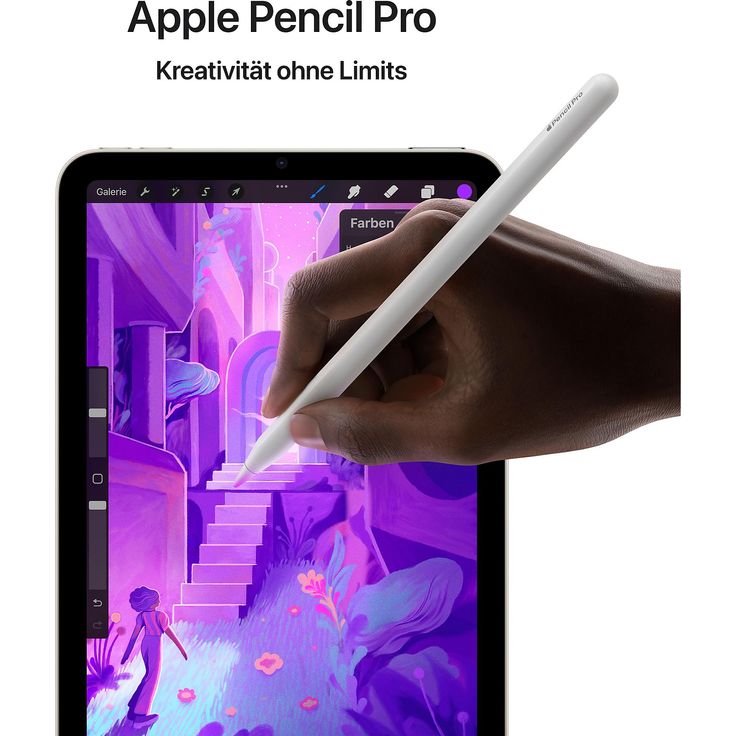 Apple iPad mini 7 (2024), Tablet, WiFi, 512 GB, 8,3 Zoll, 2.266 x 1.488 Pixel, iPadOS 18, 12 MP, Apple A17 Pro, Space Grau – Bild 5