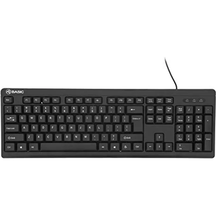 TELLUR Basic Wired Keyboard, US, USB, Black