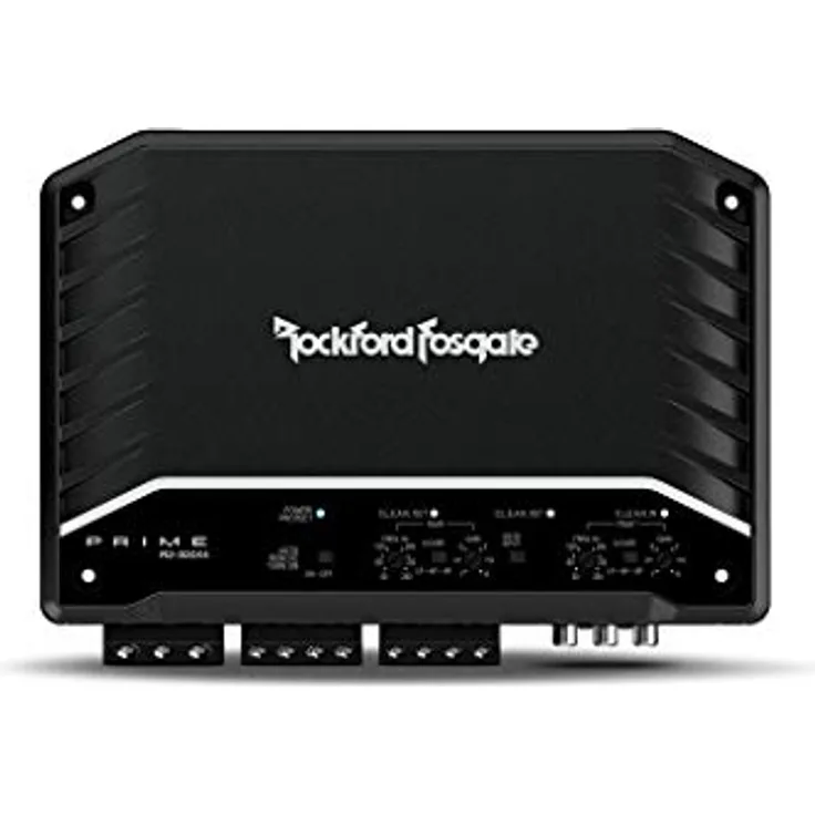 Rockford Fosgate R2-300X4 PRIME, 4-Kanal Class-D Verstärker mit 300 W RMS und C.L.E.A.N.-Setup-System