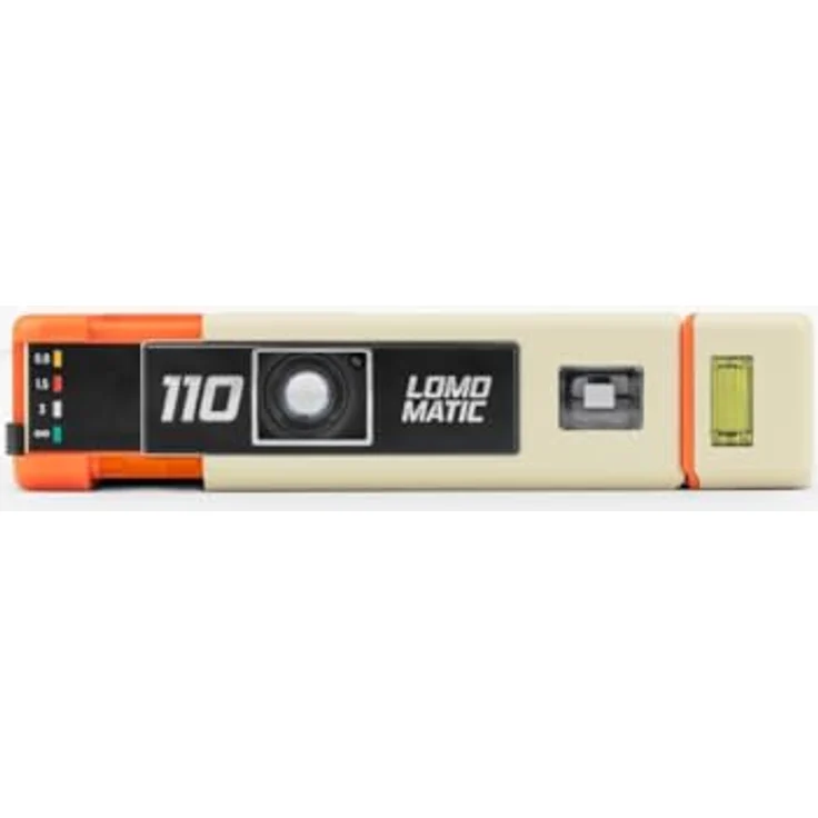 Lomography Lomomatic 110 Kamera & Blitz Golden Gate – Bild 3
