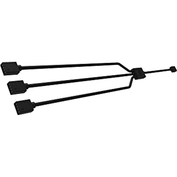 Cooler Master 1-to-3 RGB Splitter Cable - Ventilatorkabel - Schwarz - 58 cm (R4-ACCY-RGBS-R2) – Bild 4