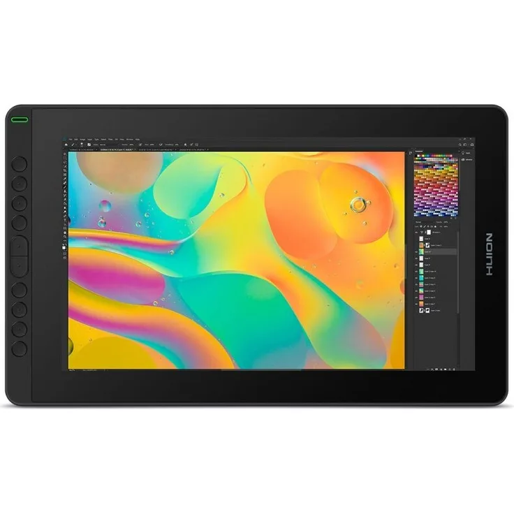 HUION Grafikdisplay-Tablet Kamvas RDS-160, 15,6 Zoll, Schwarz, 1920 x 1080 Auflösung, 8192 Druckstufen
