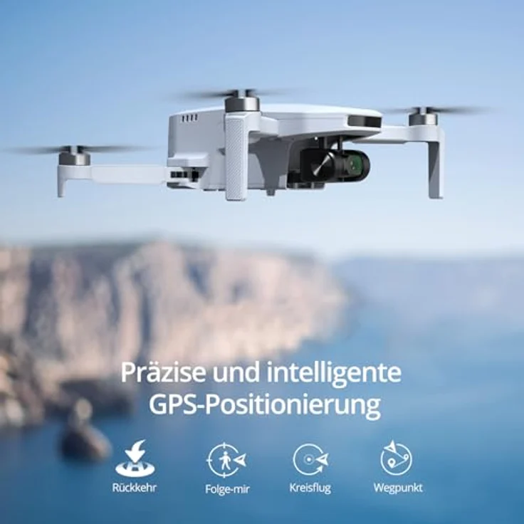 Potensic ATOM SE Fly More Combo, 249 g Kameradrohne mit 4K Video, GPS-Positionierung und bis zu 31 Minuten Flugzeit – Bild 6