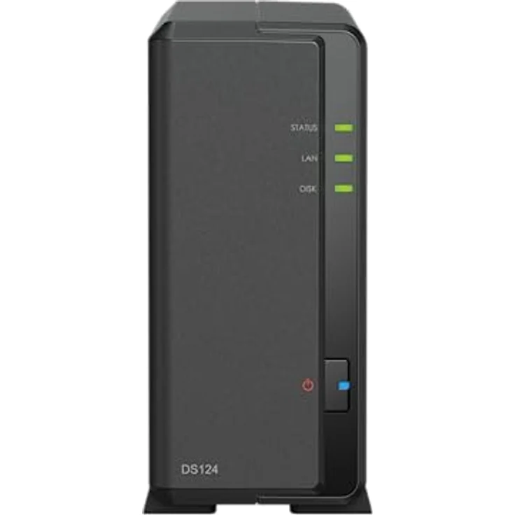 Synology Diskstation DS124 NAS System, Leergehäuse – Bild 2
