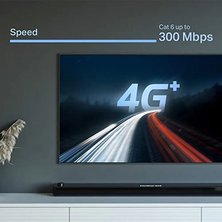 TP-Link Deco X50-4G LTE WLAN Router, 4G + Cat6(300 Mbit/s im Download), AX3000 Dual-Band WiFi 6, 3* Gigabit Ports, Unterstützt die TP-Link Mesh-Technologie – Bild 4