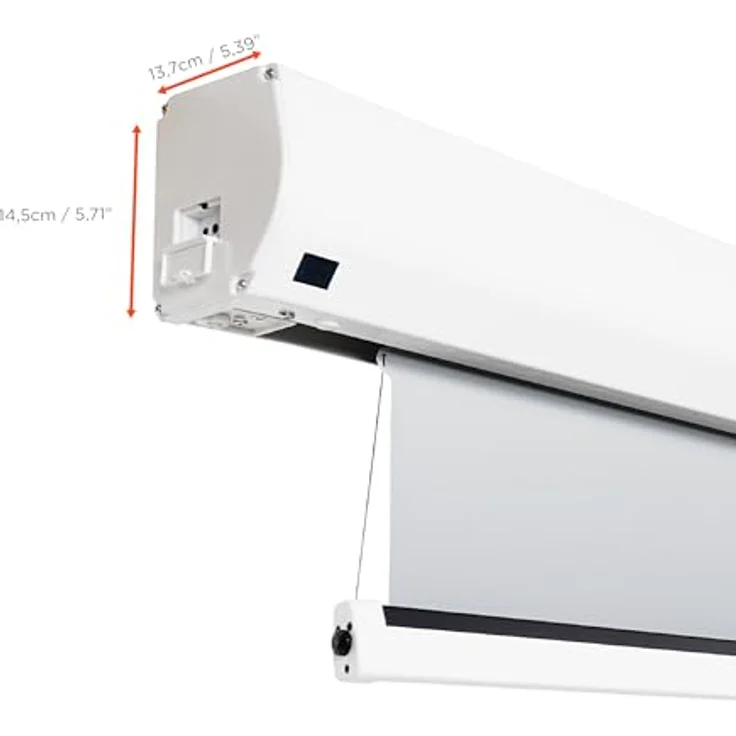 Celexon Leinwand Motor HomeCinema Plus Tension - CLR UST, 100" weiß (100", 16:9) – Bild 3