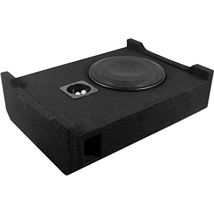 Crunch CBP 1000F BASSPACK - Flache Subwooferkiste + 4-Kanal Endstufe (200W) - Schwarz – Bild 6