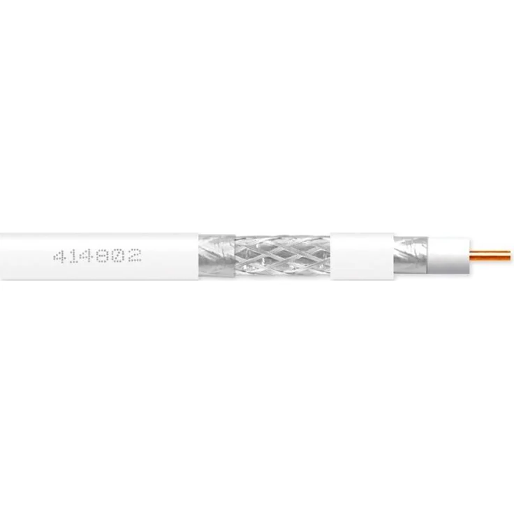 Televes Koaxialkabel SK 6F PLUS STAKU, 250m-Spule, 1,0/4,6mm, 3fach geschirmt, Antennenkabel