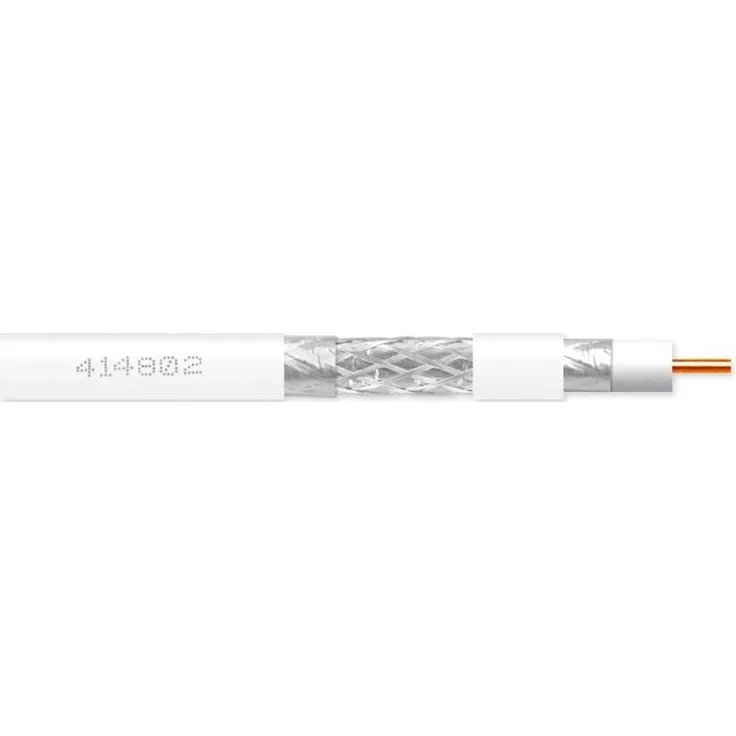 Televes Koaxialkabel SK 6F PLUS STAKU, 250m-Spule, 1,0/4,6mm, 3fach geschirmt, Antennenkabel