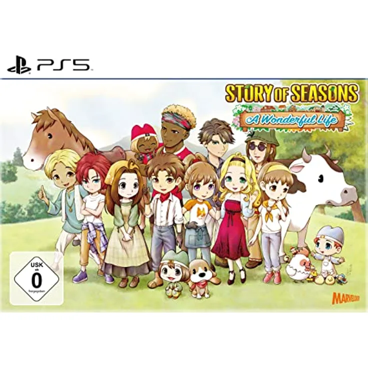 Wild River Story of Seasons: A Wonderful Life (Limited Edition) - [PlayStation 5]