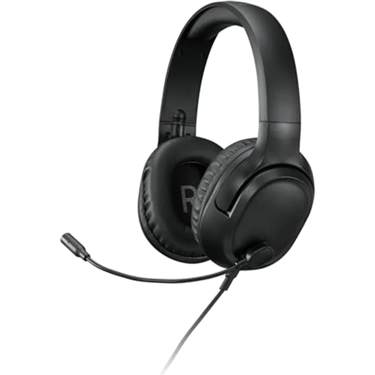 Lenovo H110 Gaming Headset (P), kabelgebundenes Gaming-Headset mit 50-mm-Treibern und omnidirektionalem Mikrofon, Schwarz – Bild 2