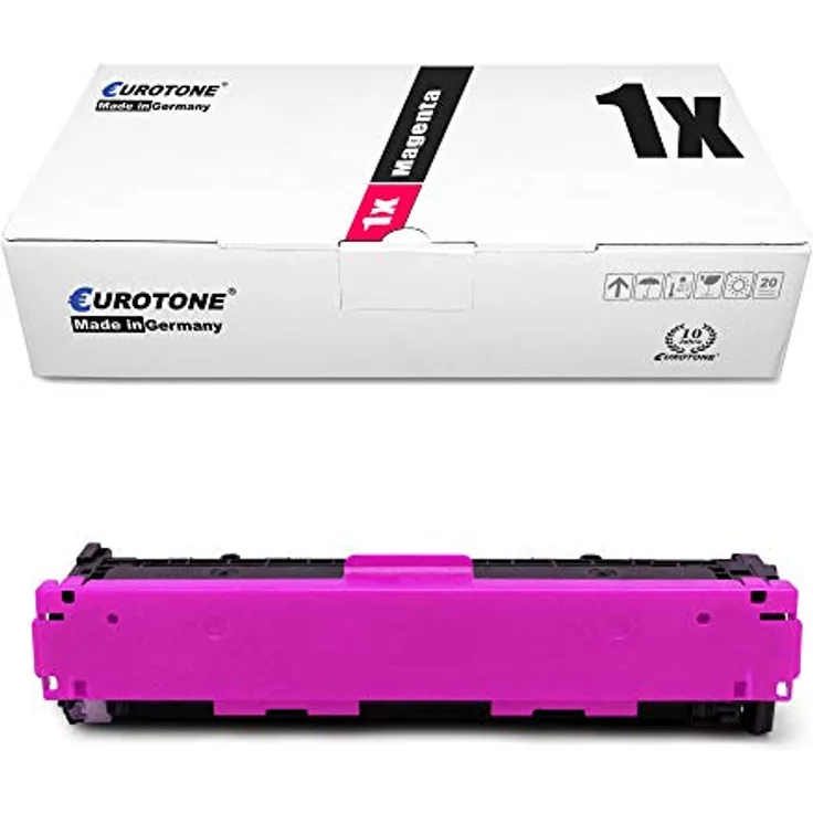 Eurotone 1x XXL kompatibler Toner für HP Color Laserjet Pro MFP M 277 dw n, Magenta, ersetzt CF403X 201X, ca. 2.300 Seiten