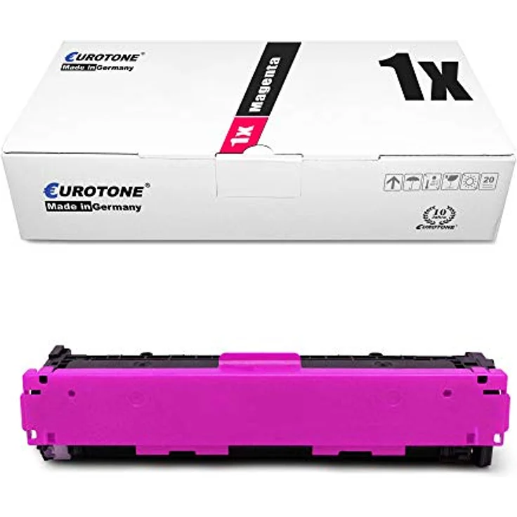 Eurotone 1x XXL kompatibler Toner für HP Color Laserjet Pro MFP M 277 dw n, Magenta, ersetzt CF403X 201X, ca. 2.300 Seiten – Bild 1