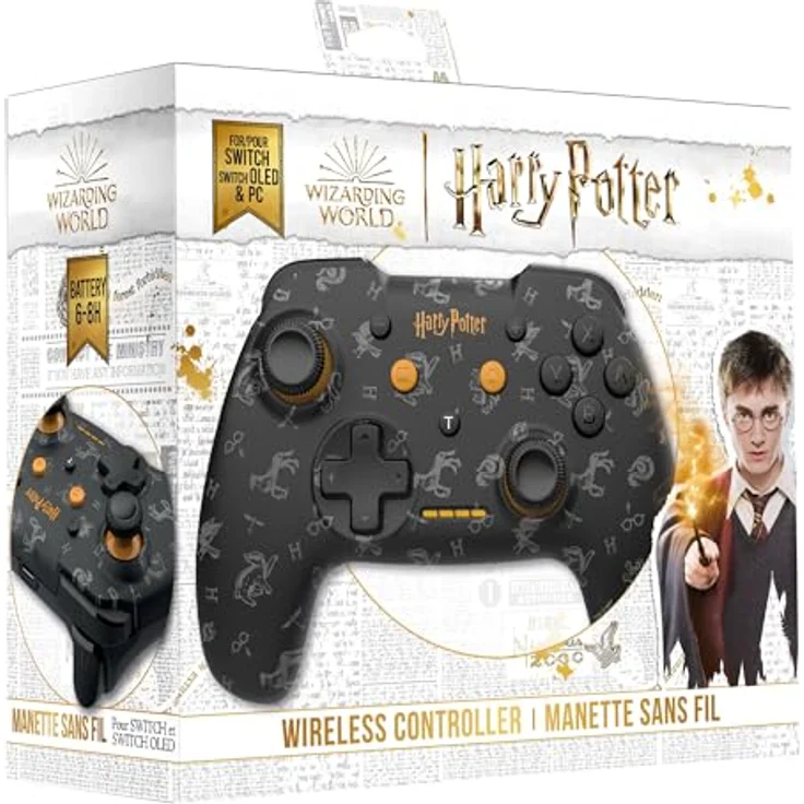 Freaks and Geeks Harry Potter Gryffindor wireless Nintendo Switch Controller – Bild 1