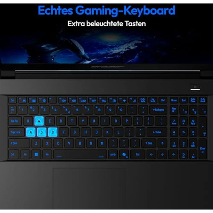 ERAZER Scout 15 E1, 15,6 Zoll Full HD Gaming Laptop mit Core i5 13420H, GeForce RTX 5050 8GB GDDR7, 16GB DDR5 RAM, 1TB PCIe SSD, Windows 11 Home, RGB Backlit-Keyboard – Bild 5