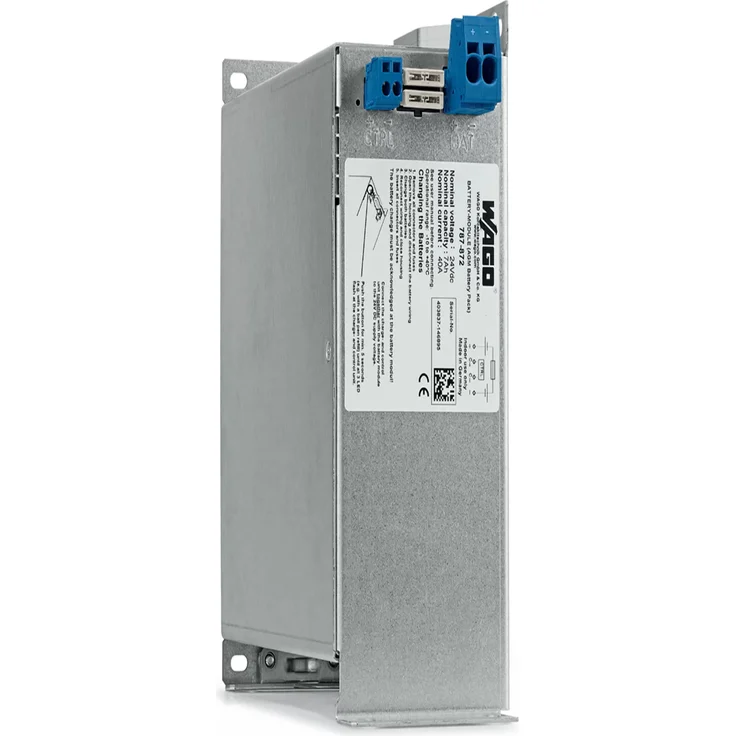 WAGO Blei-Vlies-Akku-Modul, Eingangsspannung DC 24 V, Ausgangsstrom 40 A 787-872