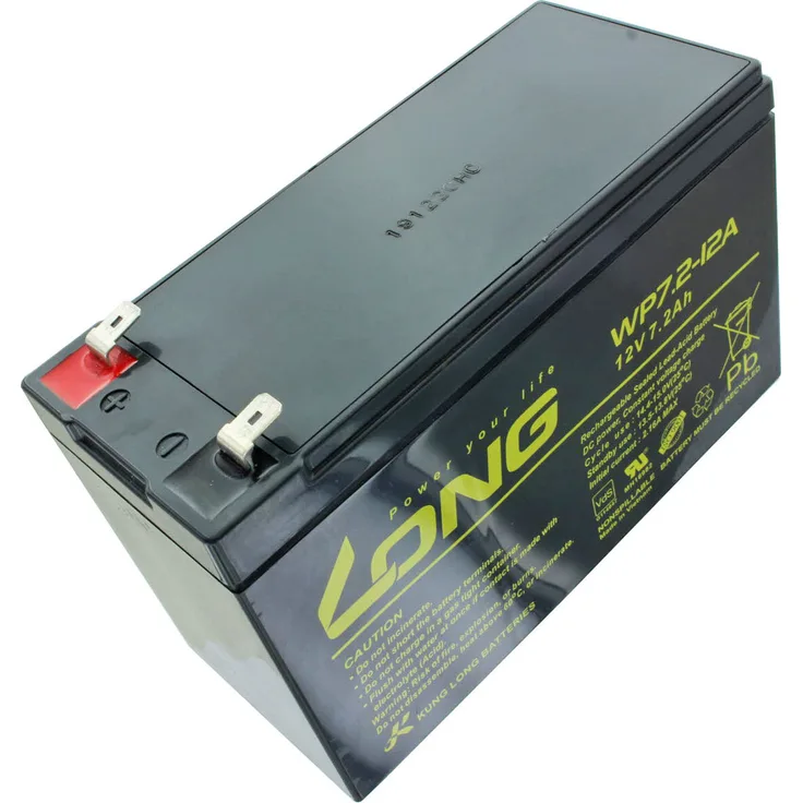 AccuCell APC RBC17 Akku RBC2, Nachbau 12V 7,2Ah für USV, wartungsfrei, langlebig, auslaufsicher