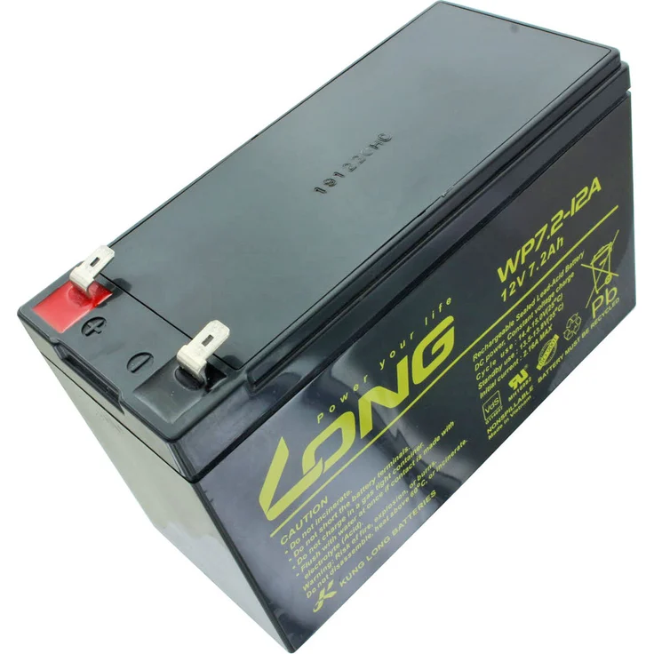 AccuCell APC RBC17 Akku RBC2, Nachbau 12V 7,2Ah für USV, wartungsfrei, langlebig, auslaufsicher