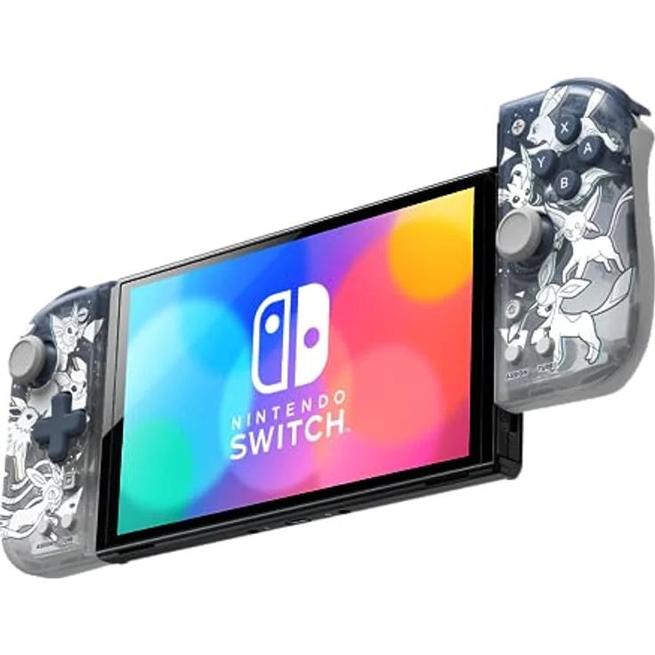HORI Nintendo Switch Split Pad Compact Attachment Set (Eevee Evolutions) - Ergonomic Controller for Handheld Mode & Wired Controller - Officially Licensed by Nintendo & Pokémon – Bild 5