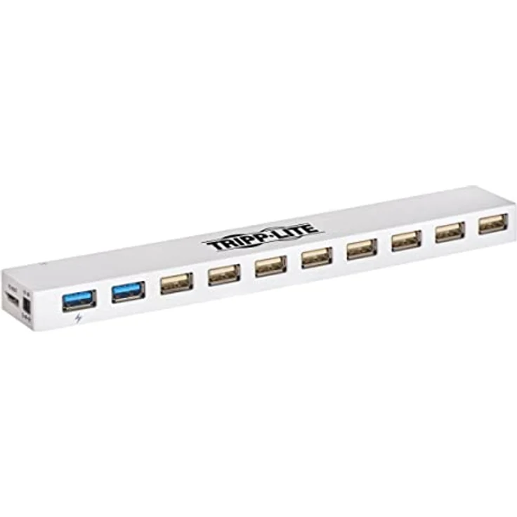 Tripp Lite U360-010C-2X3 10-Anschluss-USB 3.0/USB 2.0 Kombi-Hub – USB-Laden, 2 USB 3.0 und 8 USB 2.0-Anschlüsse – Bild 1