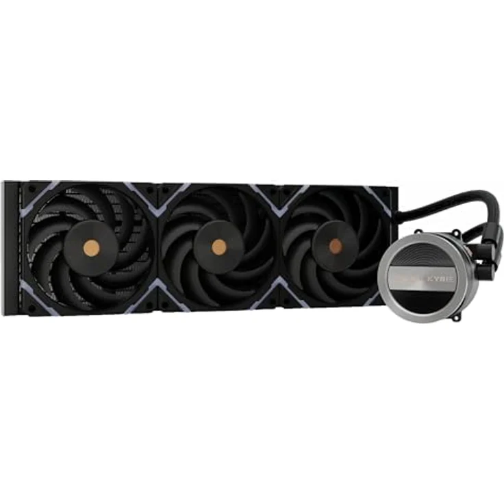 Valkyrie Dragonfang ARGB, 360mm Wasserkühlung mit RGB-Beleuchtung, schwarz – Bild 2