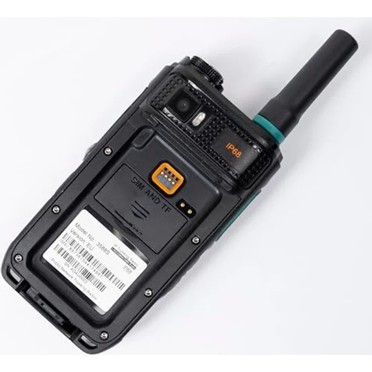 PNI PNI-3588S-S Walkie-Talkie Handfunkgerät, tragbar mit 2,4 Zoll Farbdisplay, GSM 4G, Dual-Kamera, IP68, 3800 mAh Akku – Bild 6