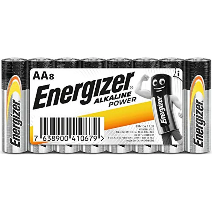 Energizer LR6 AA Mignon Alkaline Power Akku (8 Stück) – Bild 2