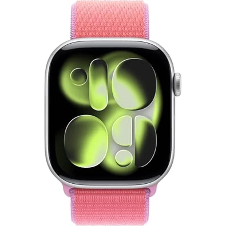 Apple Watch Band Sport Loop 46 mm, Guavepink, weich und atmungsaktiv, One Size – Bild 3