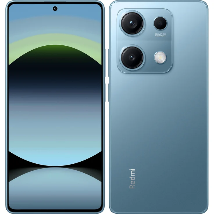 Xiaomi Redmi Note 14S, 6,67 Zoll AMOLED Smartphone mit 200 MP Kamera, 8GB RAM, 256GB Speicher, Ozeanblau