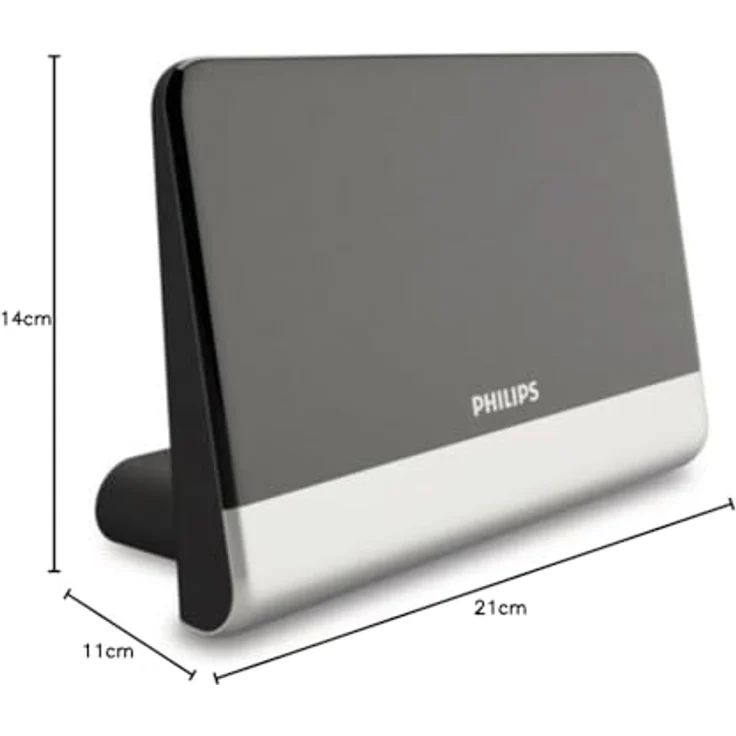 Philips sdv6222, Terrestrische Antenne TV in Silber mit 1 Jahr Herstellergarantie und FireWire-Anschluss – Bild 3