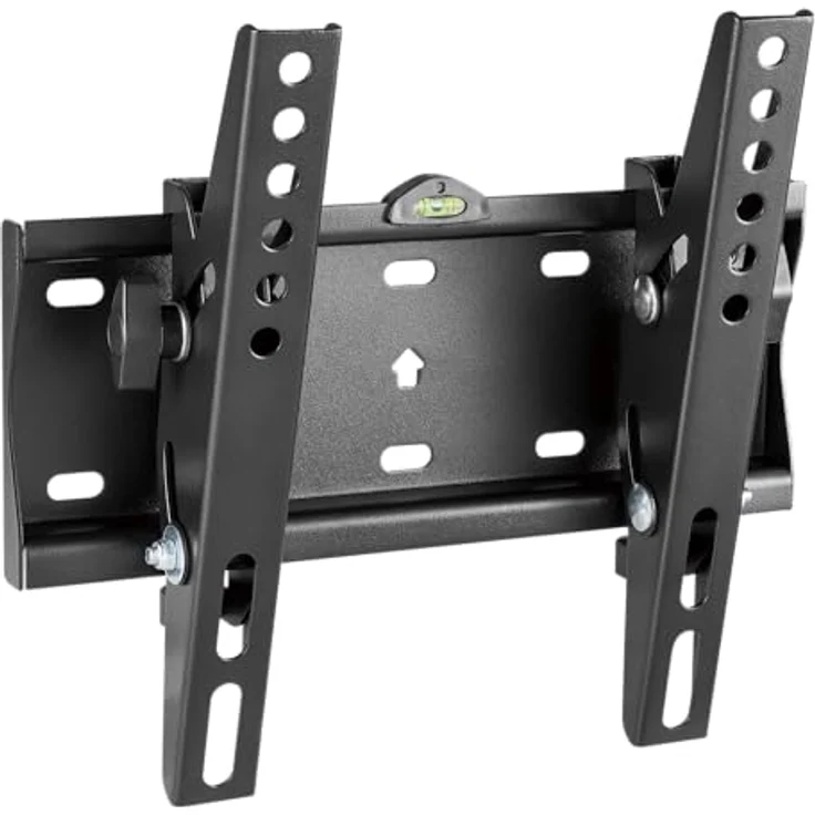 Krüger&Matz KM1300 TV Wandhalterung, neigbar für LED TVs 23-42 Zoll, VESA bis 200x200, hohe Belastbarkeit bis 40kg, integrierte Wasserwaage – Bild 1