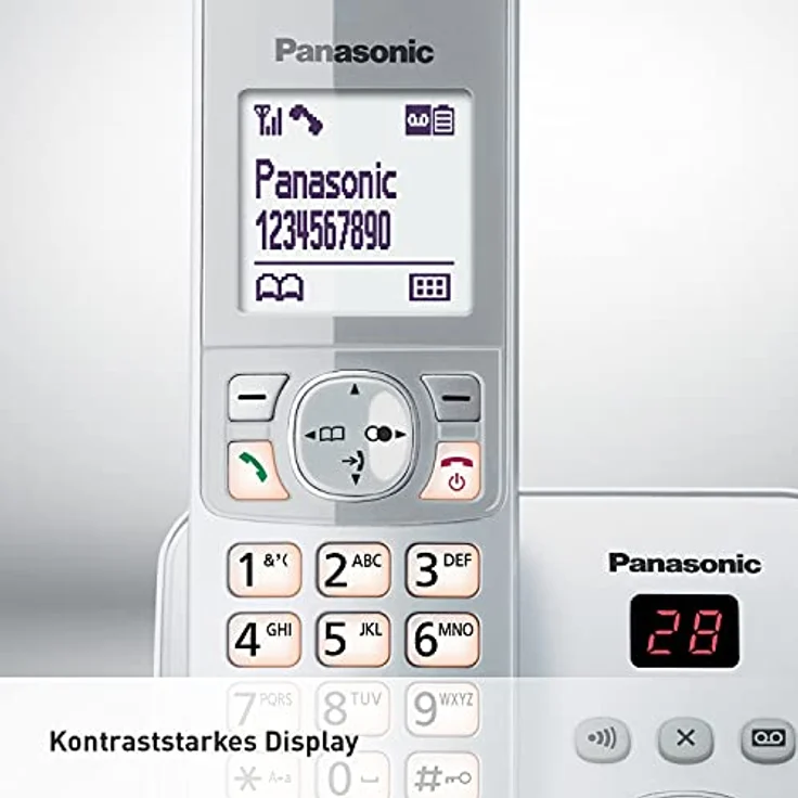 Panasonic KX-TG-68681GS Schnurloses Telefon – Bild 4
