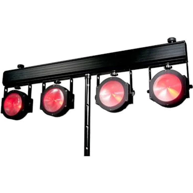Eliminator Dotz Tpar Sys Plus, PAR-Wash-System mit 4 x 30-Watt COB TRI LED, RGB, DMX-512-Steuerung, 15 Programme, elektronische Dimmung bis 100% – Bild 3