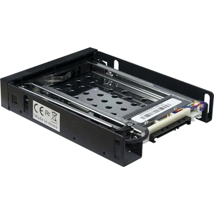 Inter-Tech Wechselrahmen SR-2513, Hot-Swap-Gerät für 1x2,5" Festplatte in 3,5" Schacht, inklusive Diebstahlschutz – Bild 4