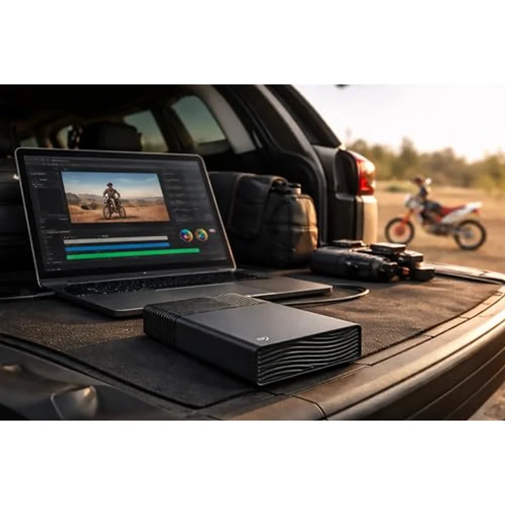 SEAGATE One Touch STNB8000400, 8 TB externe Festplatte mit USB-C Verbindung, 3,5 Zoll, Space Grau – Bild 14