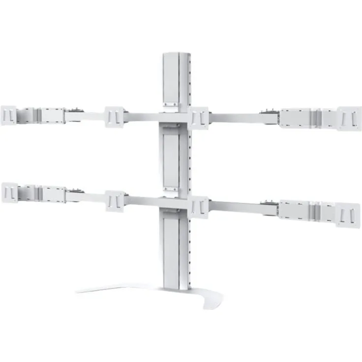 SMS Smart Media Solutions Multi Control Boomerang, flexibles Montageelement für TV-Halterungen, Aluminium, Weiß, 30 kg, 75 x 75, 100 x 100 mm, -25 bis 25°