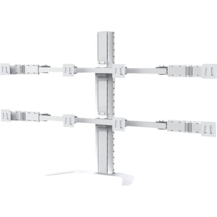 SMS Smart Media Solutions Multi Control Boomerang, flexibles Montageelement für TV-Halterungen, Aluminium, Weiß, 30 kg, 75 x 75, 100 x 100 mm, -25 bis 25°